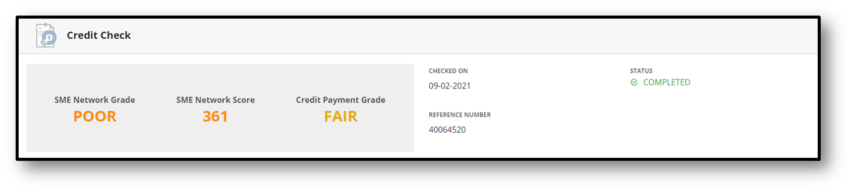 KYC Check at an entity level