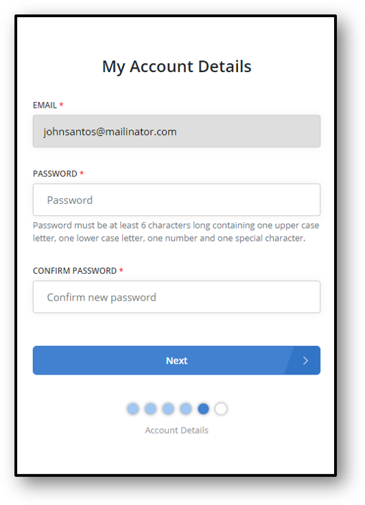 Financier Registration