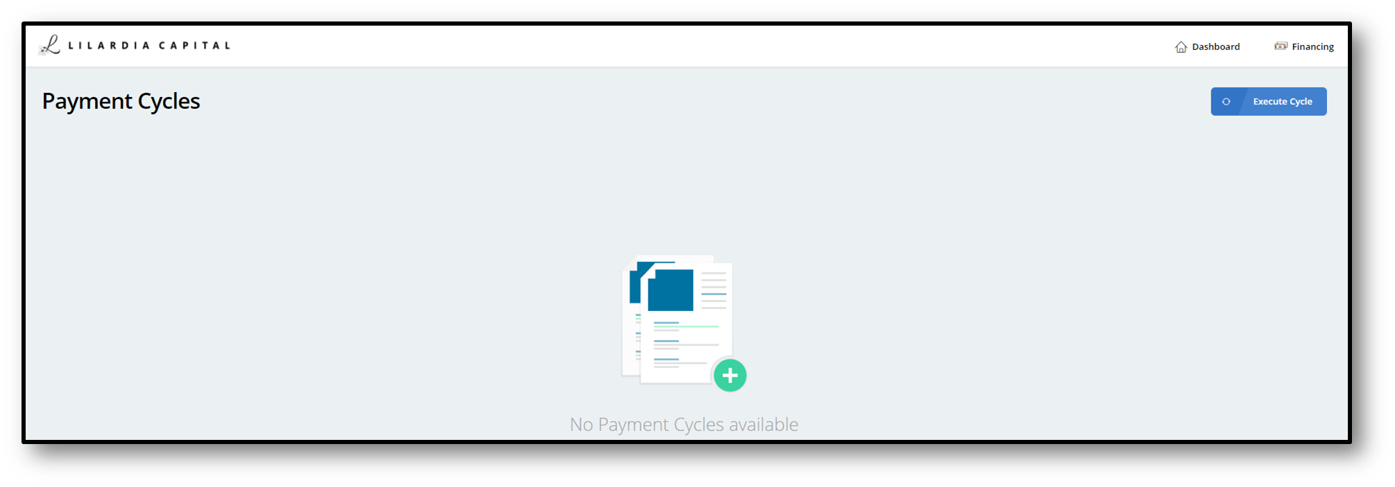 Execute payment cycles