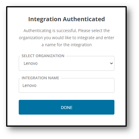 XERO INTEGRATION