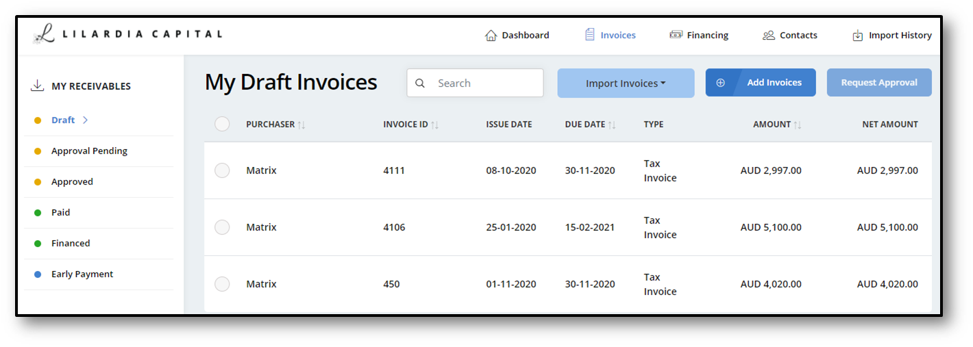 Import Purchasers