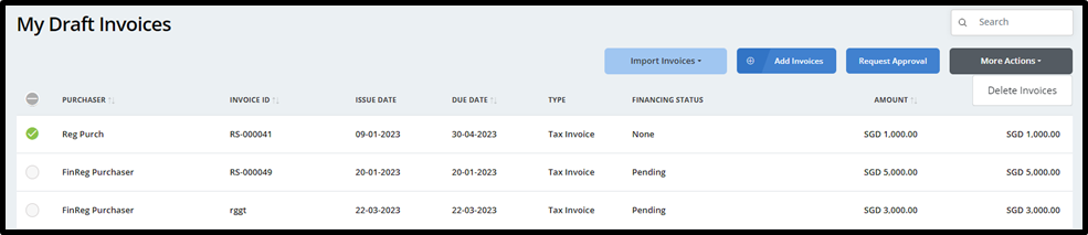 Import Purchasers