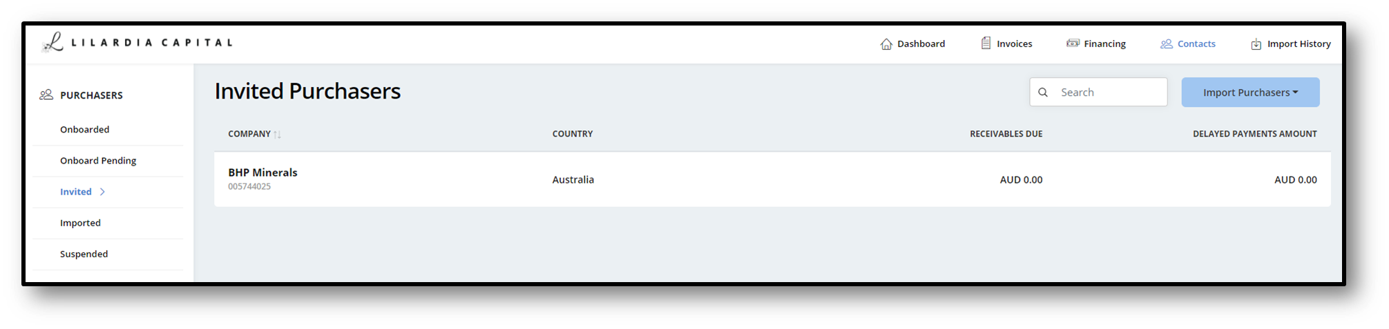 Supplier Registration